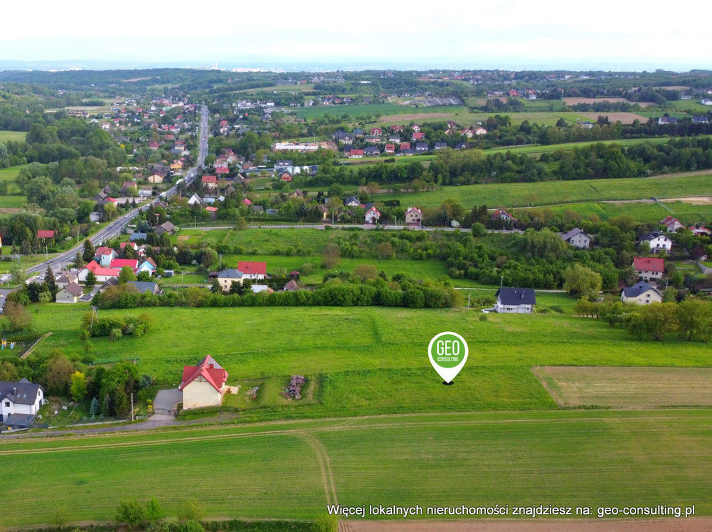 Działka Sprzedaż Michałowice Widokowa działka w Michałowicach 10,6a