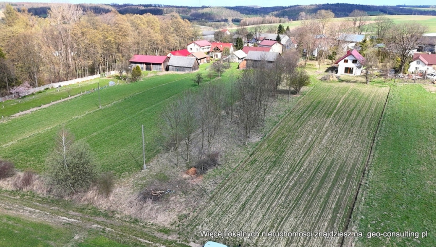 Działka Sprzedaż Gołyszyn Działka budowlana Gołyszyn gmina Skała