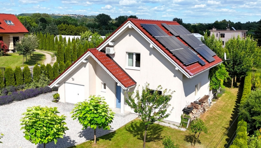 Dom Sprzedaż Bolechowice Energooszczędny dom wolnostojący w Bolechowicach z garażem