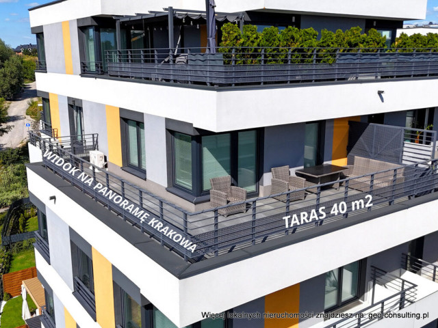 Apartament z widokiem na Kraków 86 m2 - 4MP KLIMA