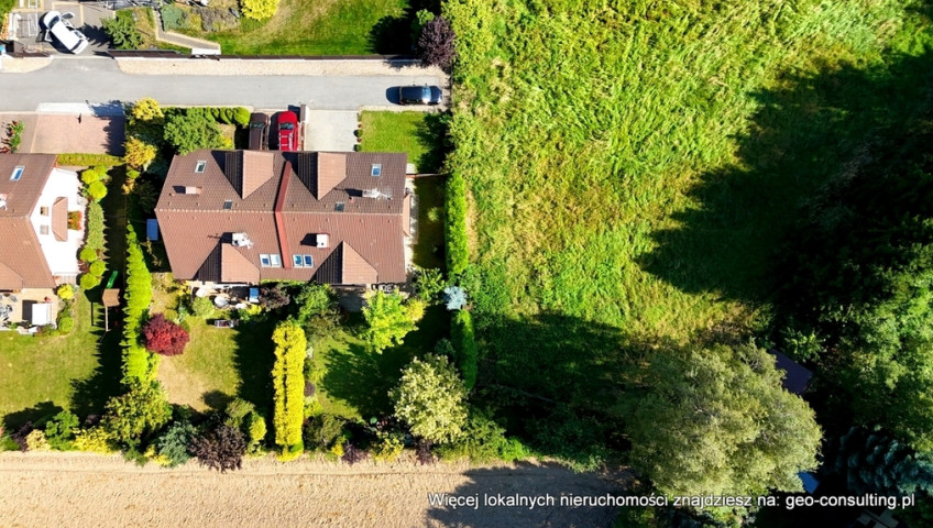 Dom Sprzedaż Giebułtów Dom w zabudowie bliźniaczej z garażem na dużej 5,6a działce